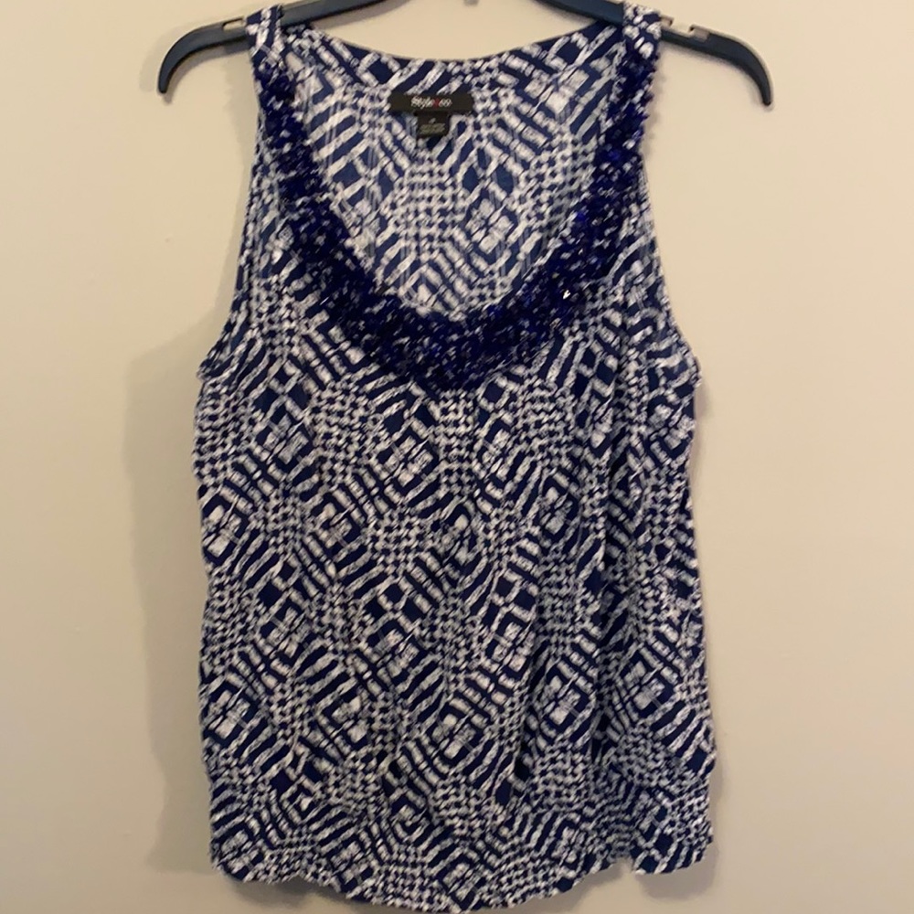 Style&Co ladies size 10 dressy tank top.